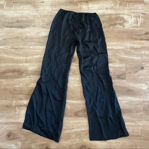 The Row Silk Pants (stretchy)